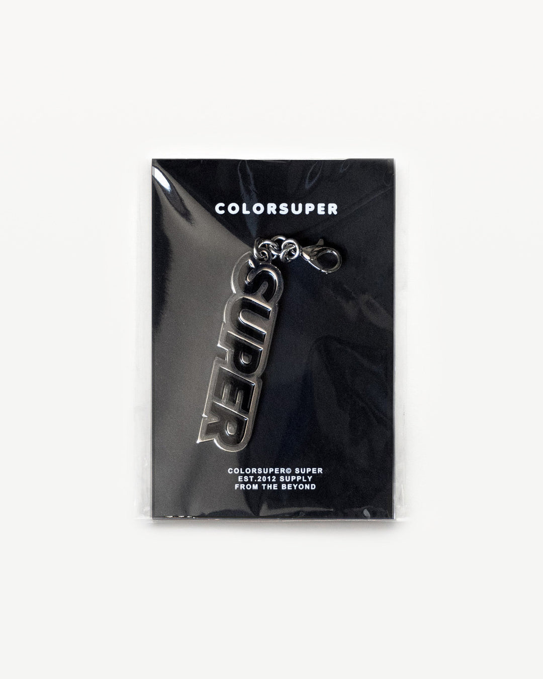 Chrome Super black bikini charm with lobster clasp. - Alternate view