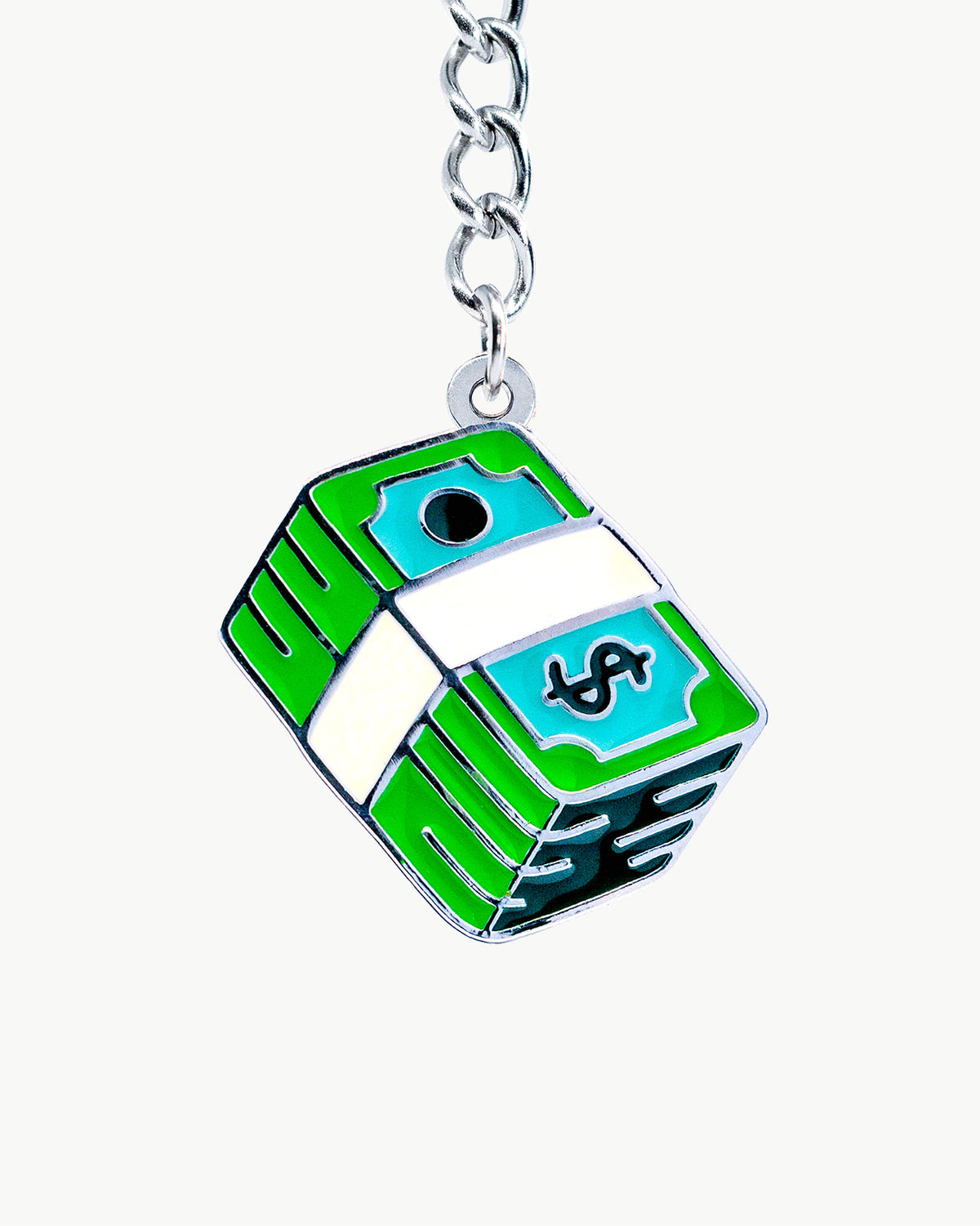 Bikini Charm - Brick Charm featuring a playful money stack design, perfect for adding personality to swimwear.