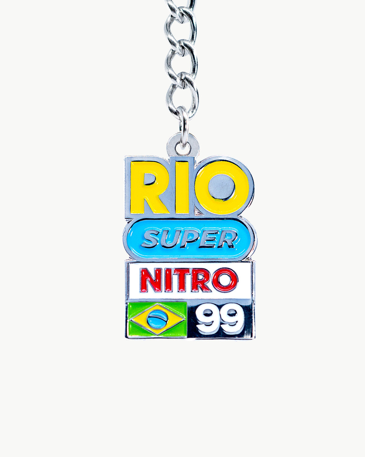 Brazil-inspired Rio Stack charm with vibrant colors and detailed design, perfect for unique accessory collections.