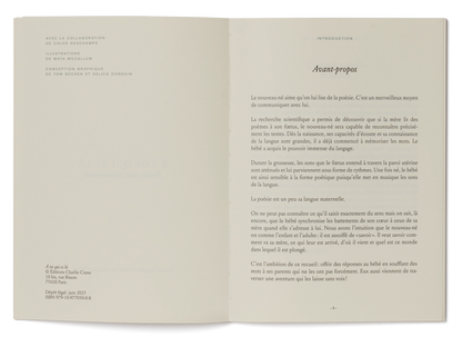 Gedichtsammlung À toi qui es là