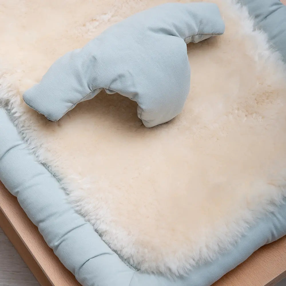 Peau de mouton pour transat bébé LEVO