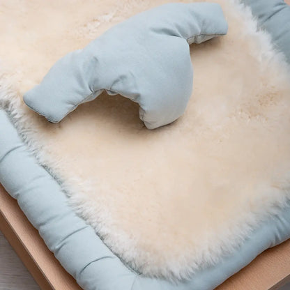 Peau de mouton pour transat bébé LEVO