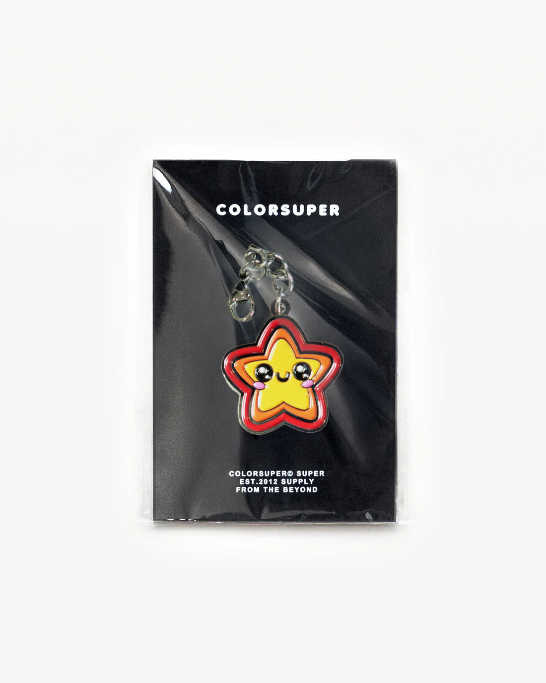Triple Star charm from Bikini Charm, featuring a cute star design with a vibrant color scheme. - Alternate view
