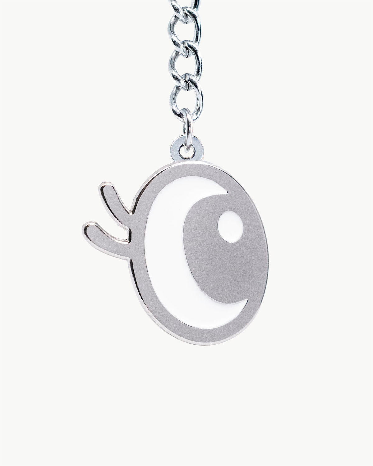 Bikini Charm - Eye See You Charm, stylish enamel eye accessory with lashes, perfect for personalizing swimwear.