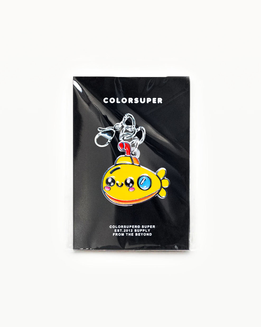 Bikini Charm - Cute Sub Charm featuring a cute yellow submarine enamel accessory design. - Alternate view