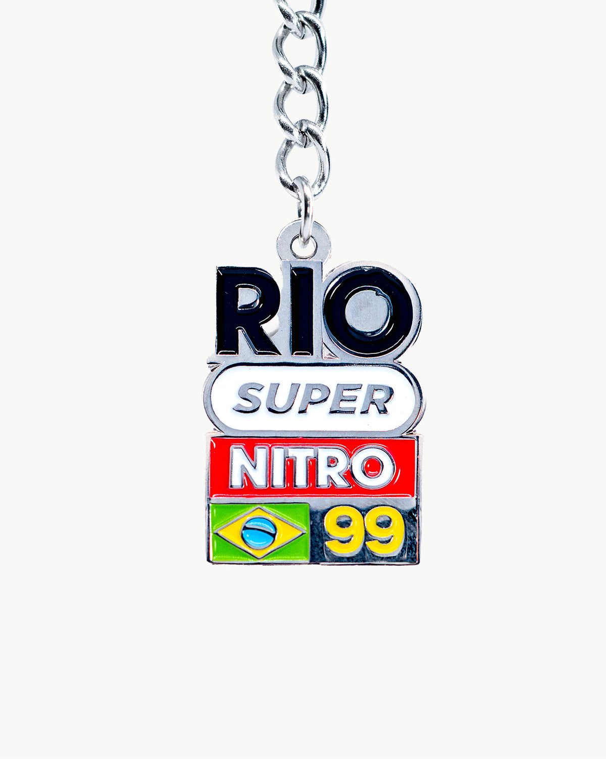 Rio Stack charm in black, red, and green, inspired by Brazilian culture and vibrant accessories.