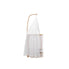 Ciel de lit White Veil pour lit bébé KIMI