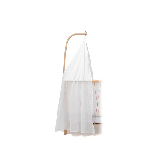 Ciel de lit White Veil pour lit bébé KIMI