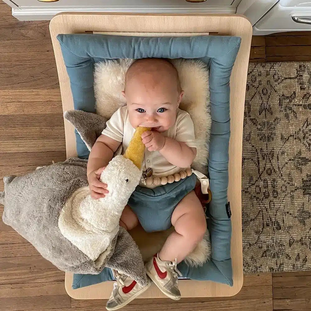 Peau de mouton pour transat bébé LEVO