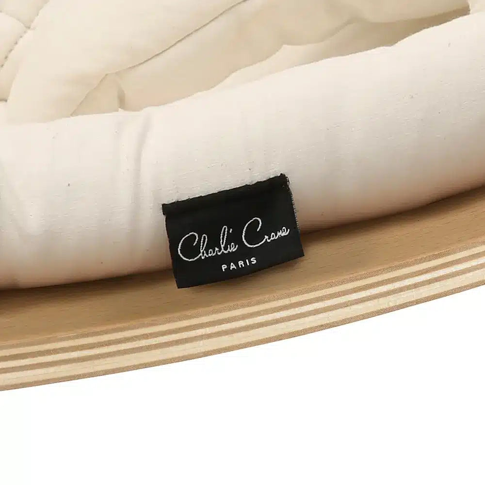 LEVO Baby Rocker en madera natural