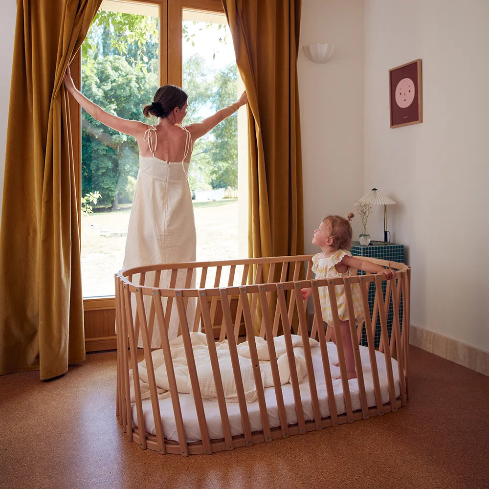 LUGO Junior Bed Extension in Wood