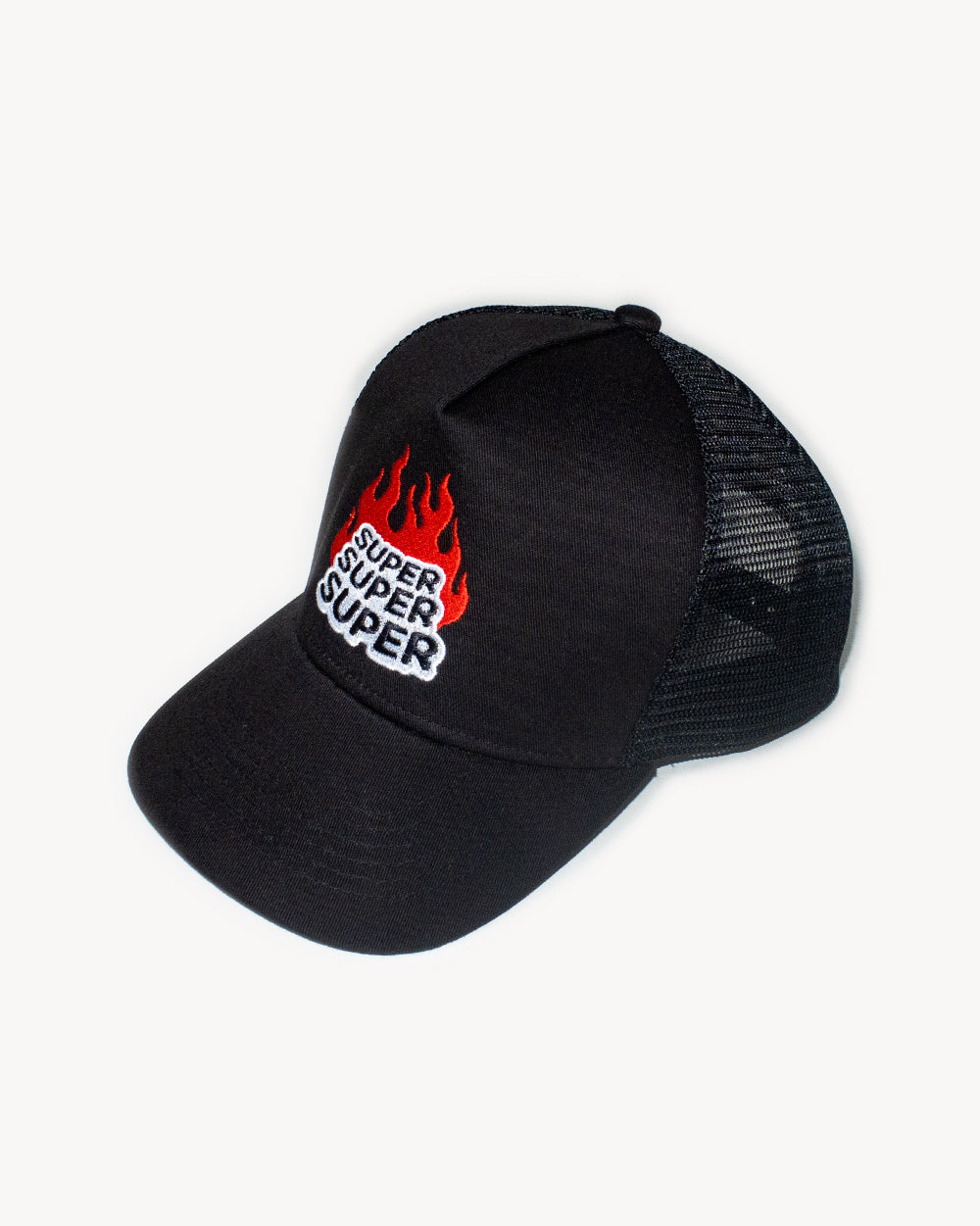 Triple Heat Snapback Black with embroidered design and mesh back for a stylish and comfortable fit.
